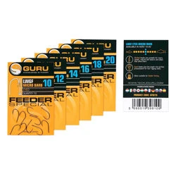 Guru LWG Feeder Special Barbed Eyed Hooks